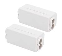 T Shape High Power Wiring Splitter 1 in 2 Out Terminal Block 1000V 80A Distribution Connector for Industrial Electrical Systems