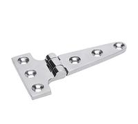 T Shape Hinge 316 Stainless Steel Mirror Polished Corrosion Resistant Heavy Duty Hinge for Marine Boat Cabin Yacht Door Ship Accessories Large Medium Small Size (53mm)