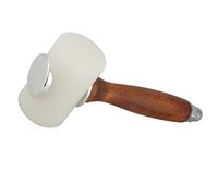 T Shape Leather Nylon Hammer, T Shape Leather Carving Hammer, Leather Carving Mallet Leather Work Mallet Nylon Hamer Wood Handle Leather Carving Mallet Craft Tool