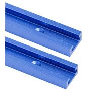 T-Shaped Aluminum Profile with Pre-drilled Mounting Holes, Suitable for Woodworking and Clamping(60cm)