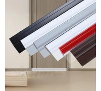 T-Shaped Door Draft Stopper, Silicone Seal Strip for Windows Gaps, Weather Stripping Seal Strip Shower Sweep,1M(3.28FT)/5 Root(Size:3.6CM(1.41IN),Color:White)