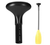 T-shaped paddle handle - DIY replacement handle, kayak canoe tool, robust, lightweight construction, ergonomic palm design for repairing paddles, canoeing, kayaking and