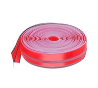 T Shaped Seal Strip Transparent Silicone Windproof Double Sided Adhesive 6m Door Seal Strip for Home Office Warehouse Durable Flexible 19.69ft Weather Stripping