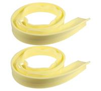 T-Shaped Sponge Bedside Gap Filler for Mattress Bed Frame and Sofa Cracks | Prevents Youth or Pets from Getting Stuck, Easy Installation, Flexible Design Adapts to Bed Sizes, Yellow Colour