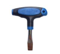 T Sharing Flat Head Screwdriver, Flat Screwdriver - Pocket Screwdriver with Handle t,Ring Bell Tool, Multi-Bit Nut Driver, Portable Assembly Replacement for Repair