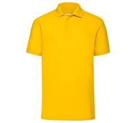 T Shirt 65/35 Polo Shirts Mens Plain Tee Fruit of the Loom| All Colours | S-5XL