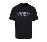 T-shirt 9N1M SENSE Believe Noir S