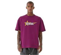 T-shirt 9N1M SENSE Star Regular Violet L