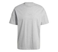 adidas Sportswear Mens All Season T-Shirt - Grey, Medium Grey Heather, Size L, Men Medium Grey Heather