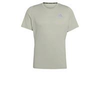 adidas Men's Adi365Breeze Running Shirt, Halo Green/Grey one, L