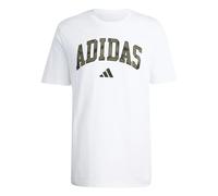 T-shirt adidas Camo Script Graphic Blanc M