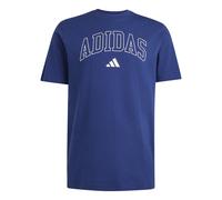 adidas Men's Collegiate Lineage Graphic Shirt, Dark Blue, M
