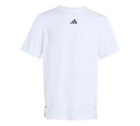 T-shirt adidas D4T PrimeLift 3 stripes Blanc L