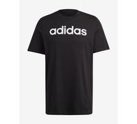 (Black, S) Adidas Essentials Mens T Shirts Embroidered Logo