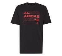 T-shirt adidas Graphic Multi Linear Logo Graphic Noir XL