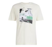 adidas Men's Memories of Sport Outdoor Graphic Shirt, Off White, M