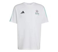 adidas Men's Mercedes - AMG Petronas Formula 1 Team DNA TEE, White/semi Mint Rush, XS