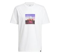T-shirt adidas Summer Heat Graphic Blanc M