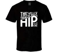 T Shirt Adult The Tragically Hip Short Sleeve Funny Retirement Mens Tee Gifts Black