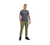 Alpha Industries Label Short Sleeve T-shirt Grey XL Man