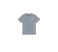 Alpha Industries Back Print Vintage Short Sleeve T-shirt Grey M Men