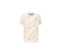 T-shirt Alpha Industries Backprint Beige S