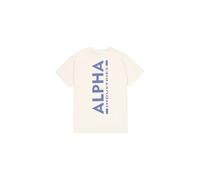 T-shirt Alpha Industries Backprint Blanc L