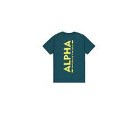 T-shirt Alpha Industries Backprint Vert 2XL