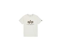 Alpha Industries Basic Big Logo Effect Print T-Shirt for Men Size M -