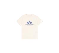 Alpha Industries Basic T-shirt - Vintage White/Night Purple