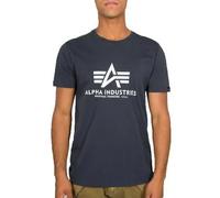 Alpha Industries Basic Short Sleeve T-shirt Blue 3XL Men