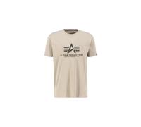 Alpha Industries Basic T Carbon T-Shirt for Men Vintage Sand