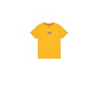 T-shirt Alpha Industries Basic Mid Logo Jaune XL