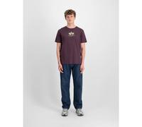 T-shirt Alpha Industries Basic ML Violet M