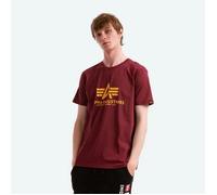 Alpha Industries Basic T-Shirt for Men Burgundy