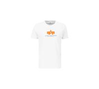 Alpha Industries Basic Rubber T-Shirt, white, size M