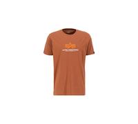 T-shirt Alpha Industries Basic Rubber Marron M