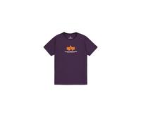 T-shirt Alpha Industries Basic Rubber Violet S