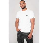 T-shirt Alpha Industries Basic Small Logo Blanc S