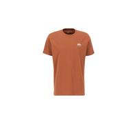 T-shirt Alpha Industries Basic Small Logo Marron S