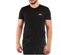 T-shirt Alpha Industries Basic Small Logo Noir 3XL