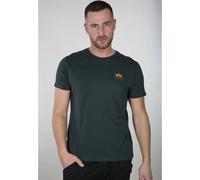 Alpha Industries Basic Small Logo Short Sleeve T-shirt Green L Man