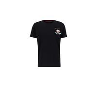 Alpha Industries Flying Buzz Small Logo T-Shirt for Men Size S - black