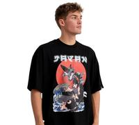 T-shirt Alpha Industries Japan Warrior Noir L