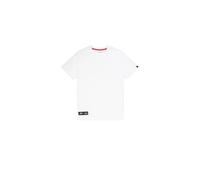 Alpha Industries Label Backprint T-Shirt for Men Size S - white