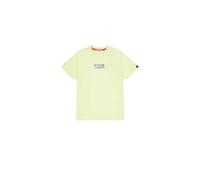 Alpha Industries Metal Plate T-Shirt for Men Size S - Arctic Lime