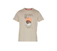 Alpha Industries NASA Orbit T-Shirt for Men Size S - vintage sand