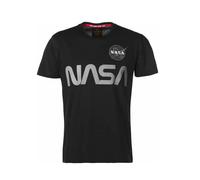 T-shirt Alpha Industries Nasa Reflective Noir S
