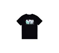 Alpha Industries Nebula Short Sleeve T-shirt Black L Men