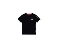 Alpha Industries Camo Sleeve T-Shirt for Men Size M - black